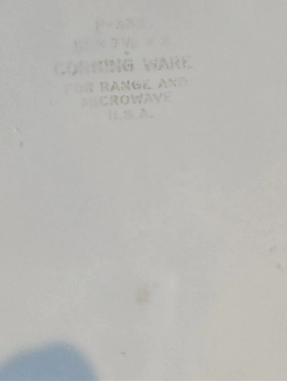 Corningware Classic Blue Cornflower Baking Dish P-332